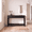 Black-3 Drawer, variant on Asofer 39" Console Table with 2 Drawers, Modern Sofa Table, Narrow Wood Entryway Table for Living Room, Foyer, Natural
