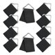 thumbnail image 1 of SWETRACE 10Jgo Conjunto De Triangulares De Metal Para Accesorio Duradero Negro, 1 of 8
