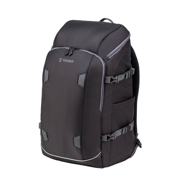 Mochila Tenba Solstice de 24 litros para 1-2 cámaras réflex digitales con 5-7 lentes, color negro
