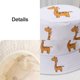 thumbnail image 3 of 50-54 cm Circunferencia de la Cabeza Sombreros para Hombres y Mujeres, Sombreros para el Sol con patrón de cervatillo, ala Grande, Sombreros de Pescador con protección Solar para niños,Black, 3 of 5