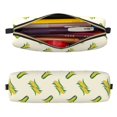 thumbnail image 2 of Fotbe Corn Estuche para Lápices de Cuero con Estampado, Estuche con Cremallera Resistente, Organizador Compacto y Elegante para Papelería, 2 of 7