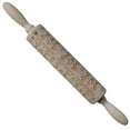 thumbnail image 1 of Cheapark Wooden Easter Bunny Carrot Rolling Pin for Printed Dough, 1 of 6