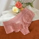 thumbnail image 5 of Gibobby Lencería de encaje Bragas de encaje para mujer, bragas de cintura alta de talla grande, ropa interior Sexy para mujer, lencería con realce de glúteos(Rosa G), 5 of 5