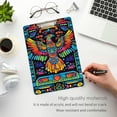 thumbnail image 3 of FORMRS Acrylic Clipboard with Low Profile Clip Standard A4 Letter Size, 12.5" x 9", Abstract Eagle, 3 of 8