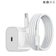 thumbnail image 1 of Laddare för iPhone 15 / iPhone 16 + 2M kabel Snabbladdare USB-C till USB-C, 1 of 1