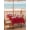 Red, variant on Pure Red Outdoor Tablecloth - 52x70 Inch Rectangle Dining Table Cover, Simple Solid Color Waterproof Outdoor Table Cloth with Umbrella Hole & Zipper for Picnic/Patio/Party