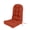 Red-Q309-013, variant on Millsilo Rocking Chair Cushion, 44" x 19" x 4" Back and Seat Cushion for Indoor Rocker Chair, Non-Slip Base with Straps & Elastic Bands, Supportive Padding, Khaki