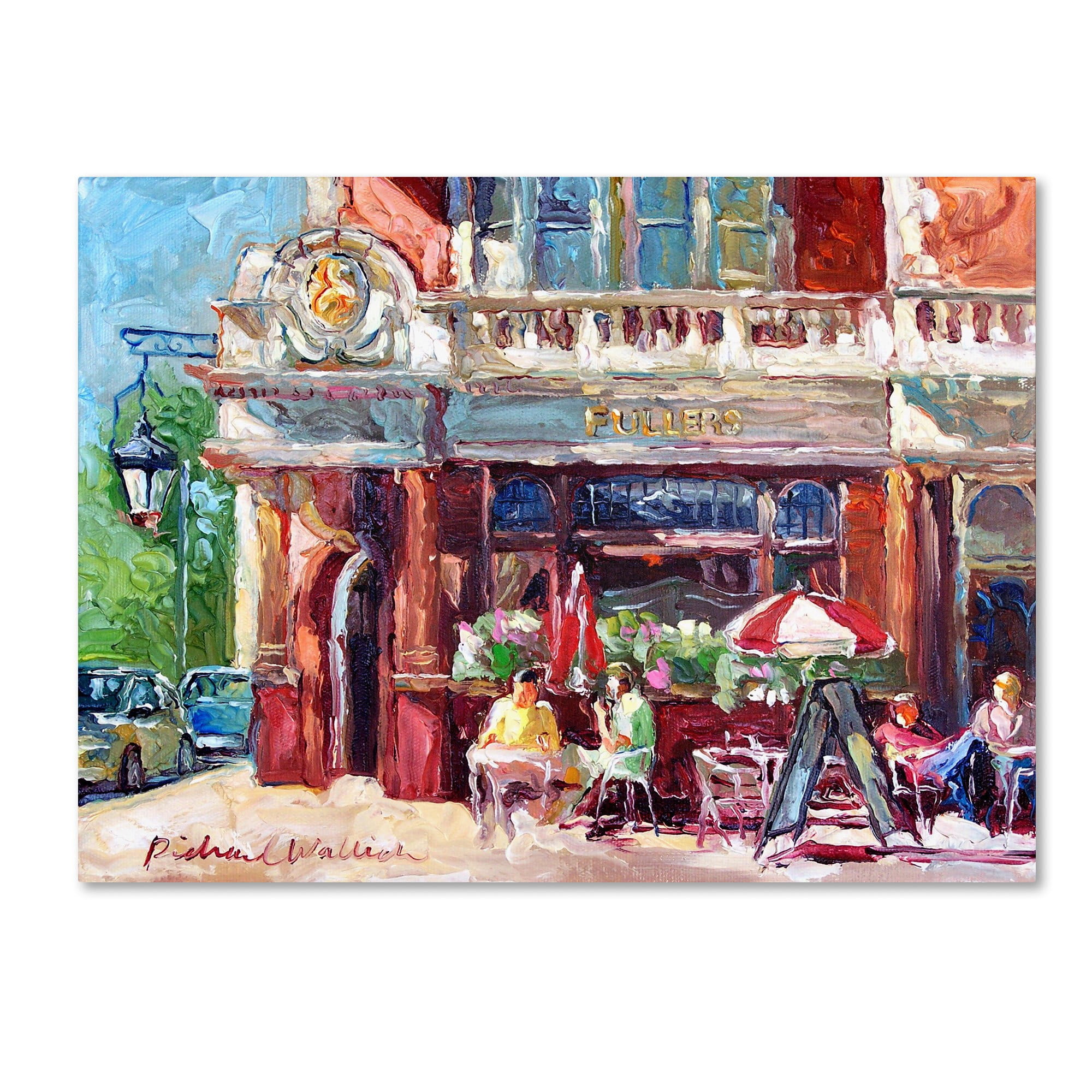Trademark Fine Art "Fullers" Canvas Art by Richard Wallich