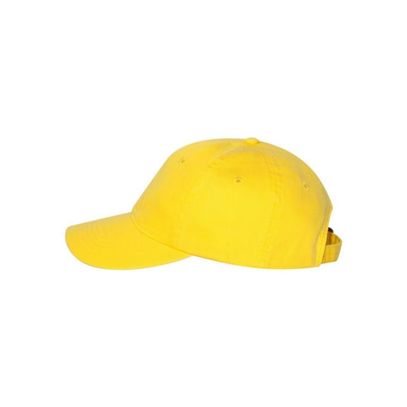 Valucap - Adult Bio-Washed Classic Dad Hat - VC300A - Adjustable - Neon Yellow