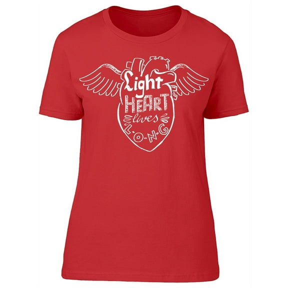 Light Heart Lives Shakespeare T-Shirt Women -Image by Shutterstock, Female Medium