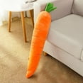 thumbnail image 7 of Giant Carrot Dog Toy, Dog Calming Carrot, Sturdy Plush Multi-squeaks Toys, Cute Stuffing Chew Boredom Toys for Indoor Small Medium Large Dogs, 7 of 7