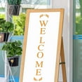 thumbnail image 6 of Welcome Sign Stencil, Large Letter Stencils for Painting on Wood Reusable Porch Sign an_wm25, 6 of 7