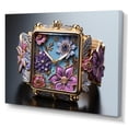 thumbnail image 2 of Designart "Whimsical Watches In Popart Garden" Pop Art Canvas Wall Art, 2 of 7