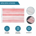 thumbnail image 6 of Pink Ombre Placemats Set of 6, Modern Abstract Art Farmhouse Placemats for Dining Table, Place Mats for Kitchen Tabletop, Waterproof Wipeable Dining Table Mats Set, 6 of 9