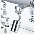 thumbnail image 2 of Universal Faucet Splash-proof Bubbler Faucet Extender Connector-m24 External Teeth Double Outlet, 2 of 5