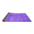 thumbnail image 2 of Ahgly Company Indoor Square Persian Purple Bohemian Area Rugs, 3' Square, 2 of 4
