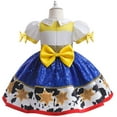 thumbnail image 2 of Rongking Little Girls Jessie Princess Dress Cowgirl Costume Halloween Dress up 1-7T, 2 of 7