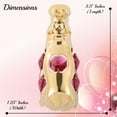 thumbnail image 4 of Matashi 24K Gold Plated Open Mouth Hippo Figurine with Crystal Accents Decorative Tabletop Showpiece – Single Piece, 4 of 7