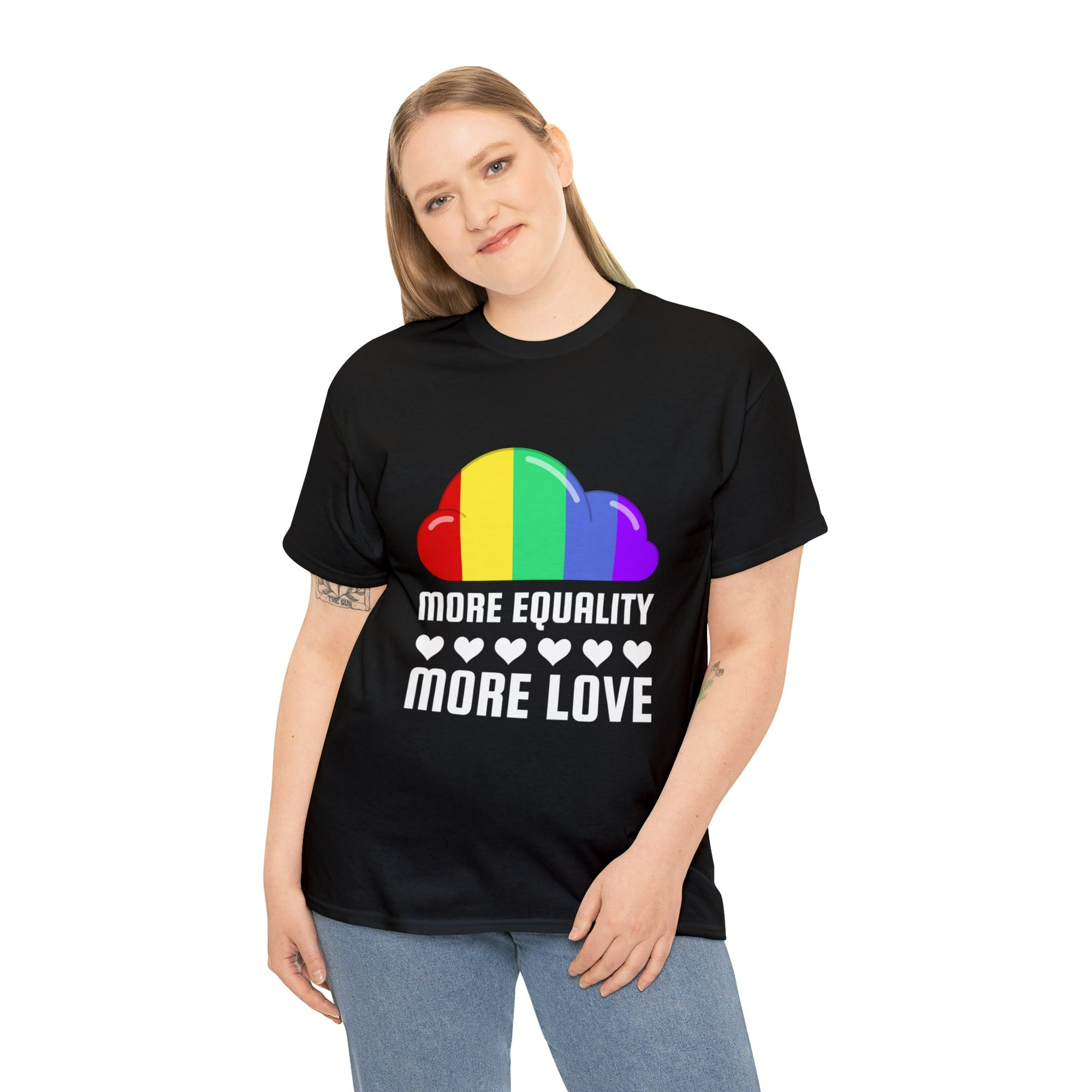 LGBT More Equality More Love LGBTQ Lesbian Gay Transgender Plus Size Clothing for Women Walmart