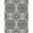 thumbnail image 1 of Dynamic Rugs PZR864975501 Piazza Round Rugs, Beige & Blue - 7.10 in., 1 of 1