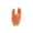 Orange, variant on Garlic Press Crusher Nut Cracker Crab Claw Sheller Peeler Tool 2 in 1 Magnetic Handle Ginger Grater For Seafood Walnut Garlic Skin Remover Backyard BBQ Kitchen Cooking,Beige