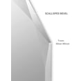 thumbnail image 4 of AUKTOPT 30'' x 40'' Beveled Edge Bathroom Vanity Mirror, Wall Mounted Mirror, Oval, 4 of 5