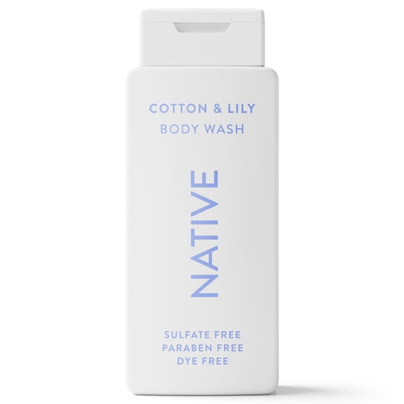 Native Body Wash, Coconut & Vanilla, Sulfate Free, for Women & Men, 18 fl oz