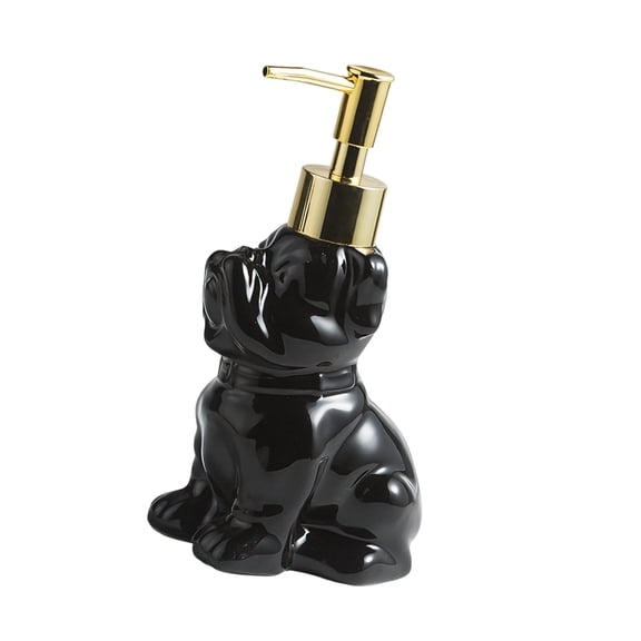 Practical Dog Shape Press Pump Liquid Container Lotion Soap Dispenser Bottle