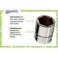 Williams WSB13HRC 13Piece 3/8Inch Drive Shallow 6 Point Socket Set
