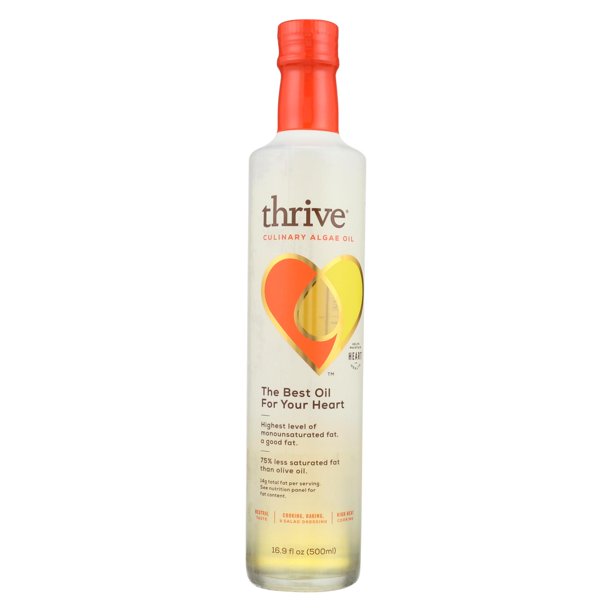 Thrive Culinary Algae Oil Oil Algae Culinary,16.9Oz (Pack Of 6