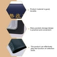 thumbnail image 3 of WEUVEB 2Pcs Assorted Color Coin Collection Book Durable Portable Coin Holder for Tokens Medallions Badges, 3 of 6