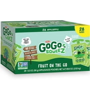 GoGo SqueeZ Applesauce, Apple Apple (3.2 oz., 28 ct.)