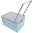thumbnail image 4 of Recardis Lidded Storage Bin Collapsible Storage Box Stackable Clothes Storage Box With Wheel, 4 of 6