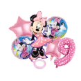 thumbnail image 3 of piezas de globos de aluminio de Minnie Mouse para fiestas de cumpleaños de niñas y niños, decoraciones para baby shower, color rosa, 1, 2, 3, 4, 5, 6, 7, 8, 9, juego de globos, suministros, 3 of 5