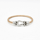 thumbnail image 5 of Pulsera de herradura pulsera de acero inoxidable joyería pulida ideal para viajeros, 5 of 5