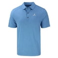 thumbnail image 2 of Men's Cutter & Buck Heather Powder Blue Atlanta Braves Forge Eco Stretch Recycled Polo, 2 of 3