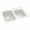 Tahiti White, variant on Swanstone KS03322DB 010 4 4 Hole Solid Surface Kitchen Sink 33 x 22 White
