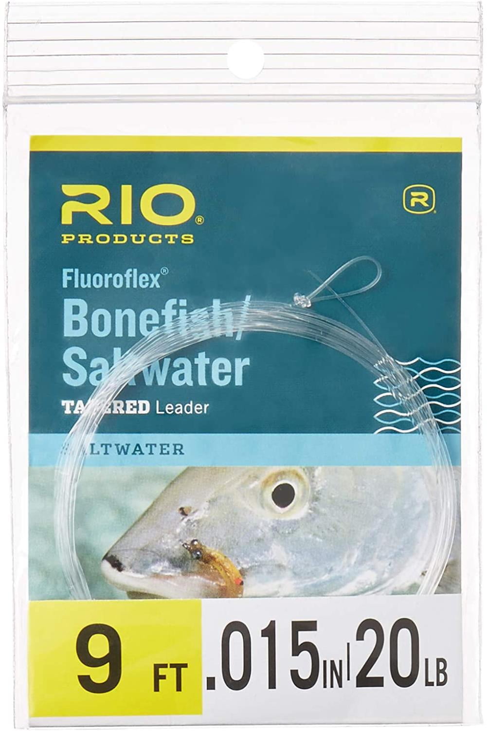 Rio Products Fly Fishing Fluoroflex Saltwater Leader 
