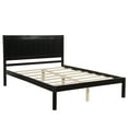 thumbnail image 3 of Pine Platform Bed Frame with Headboard, Mattress Foundation with Solid Wood Slat Support, No Box Spring Needed, Twin, 3 of 6