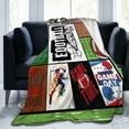 thumbnail image 4 of Football Gifts Blanket for Boys Kids Football Sports Team Gifts for Football Lovers Super Soft Warm Plush Blanket Sofa Bedding Home Living Room Decor All Seasons 50"x40", 4 of 5