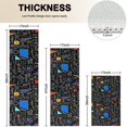 thumbnail image 4 of Math Equations Math Icons Colorful Pattern Kitchen Rugs Sets Of 3,Kitchen Runner Rugs Non Skid Washable,Decorative Kitchen Floor Mats for Kitchen,Sink,Laundry,17"x30"+ 17"x47" + 17"x59", 4 of 6