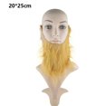 thumbnail image 2 of 5 piezas de barbas postizas, bigotes, barbas de Halloween para adultos y niños, 2 of 5