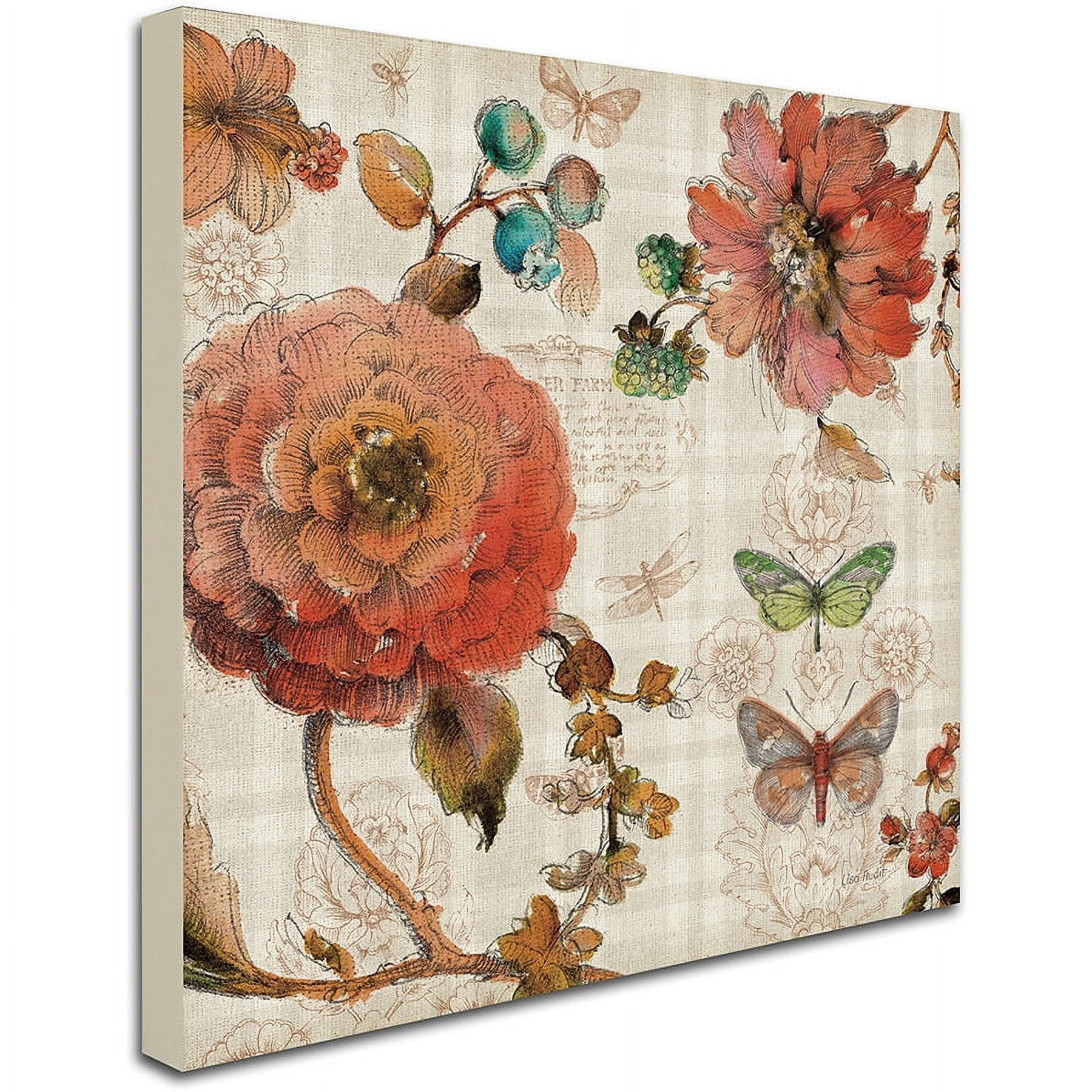 Trademark Fine Art "French Country IV" Canvas Art by Lisa Audit