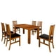 thumbnail image 1 of Comedor Kessa Muebles San Diego 6 sillas Café, 1 of 15