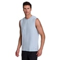 thumbnail image 4 of RBX Active Men's Muscle Tee Striated Quick Drying Workout Tank Top, 4 of 5