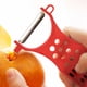 thumbnail image 4 of Billuyoard Rallador de frutas y verduras de acero inoxidable, mango de plástico portátil, pelador antideslizante lavable, rebanador de pepino Herramientas y accesorios para hornear, 4 of 6