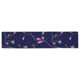thumbnail image 2 of MKHERT Rosebuds And Leaves Table Runner for Office Kitchen Dining Wedding Party Home Decor 16x72 inch, 2 of 3