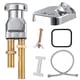 thumbnail image 3 of Kit de interruptor de vacío para cuenco de champú de 7 piezas, kit de grifo de champú con vacío interruptor, manguera cruzada, placa receptora, piezas de repuesto para fregadero de salón, evita la pre, 3 of 8