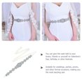 thumbnail image 5 of Jewlery Bridal Belts for Wedding Dress Accessory Dresses Sash Rhinestone Jewelry Womens Women's Bride, 5 of 6