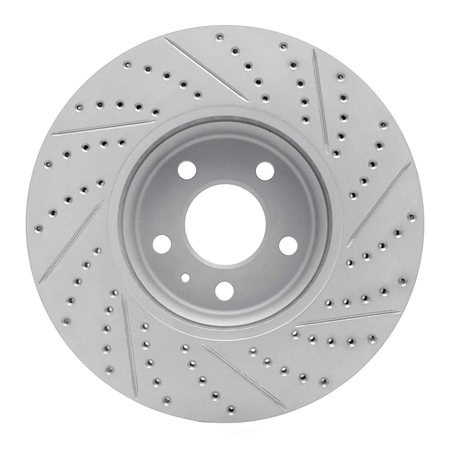 Dynamic Friction Company 830-73057L DFC Geoperformance Rotor - Drilled and Slotted
